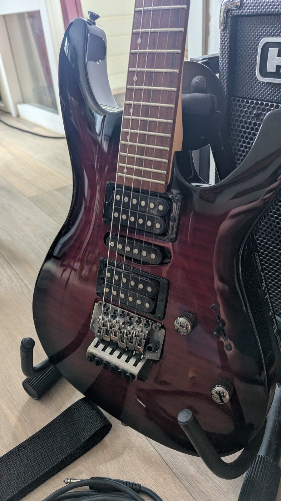 Ibanez Kiko Loureiro Signature KIKOSP2 Elektrische Gitaar, Ophalen, Gebruikt, Solid body, Ibanez