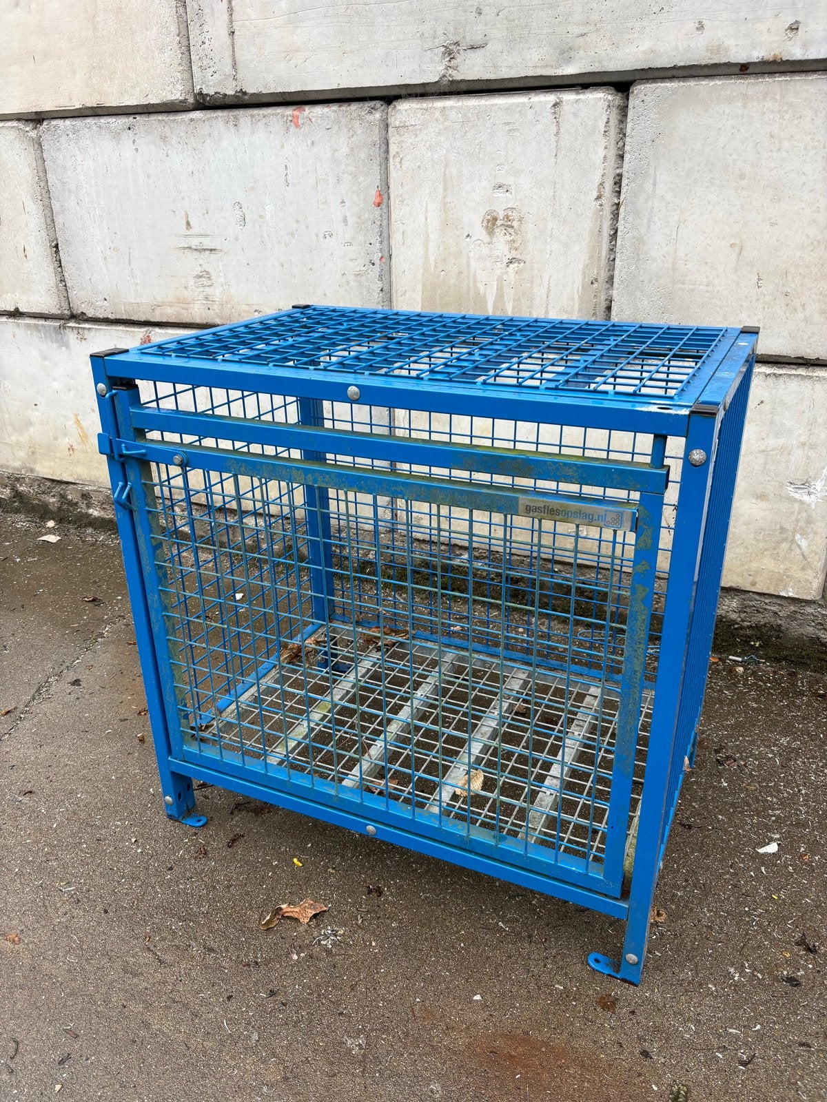 Gasfles opslag box voor 6 gasflessen!, Ophalen of Verzenden, Zo goed als nieuw, Overige typen