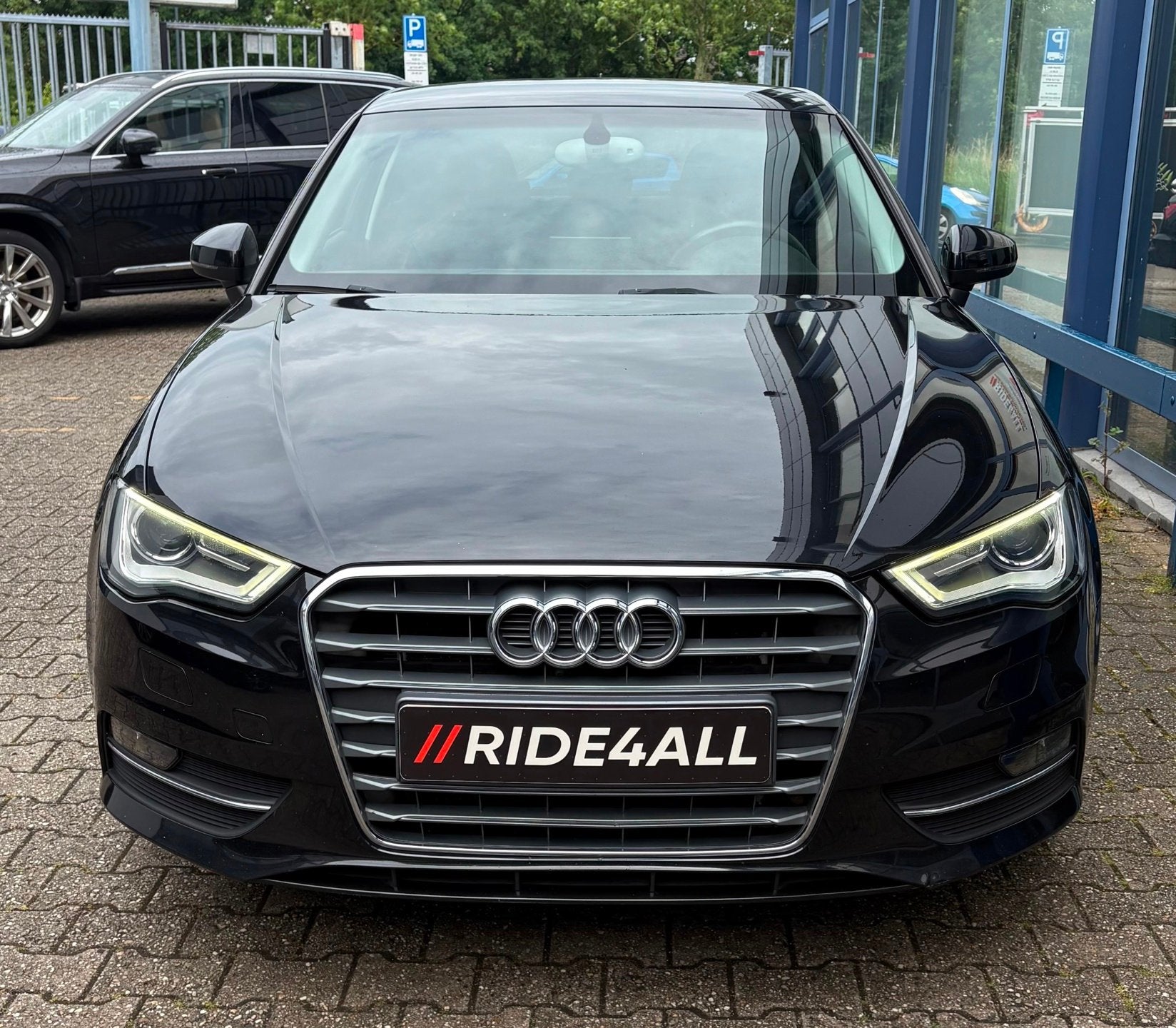 Audi A3 1.6 TDI Ambition Pro Line S/STOELVW/LEDER, Voorwielaandrijving, Gebruikt, Zwart, 4 cilinders