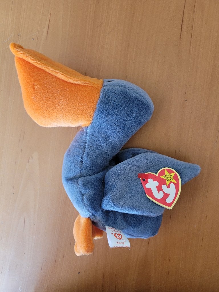 Ty Beanie Baby Pelikaan Scoop, Ophalen of Verzenden, Zo goed als nieuw, Overige typen