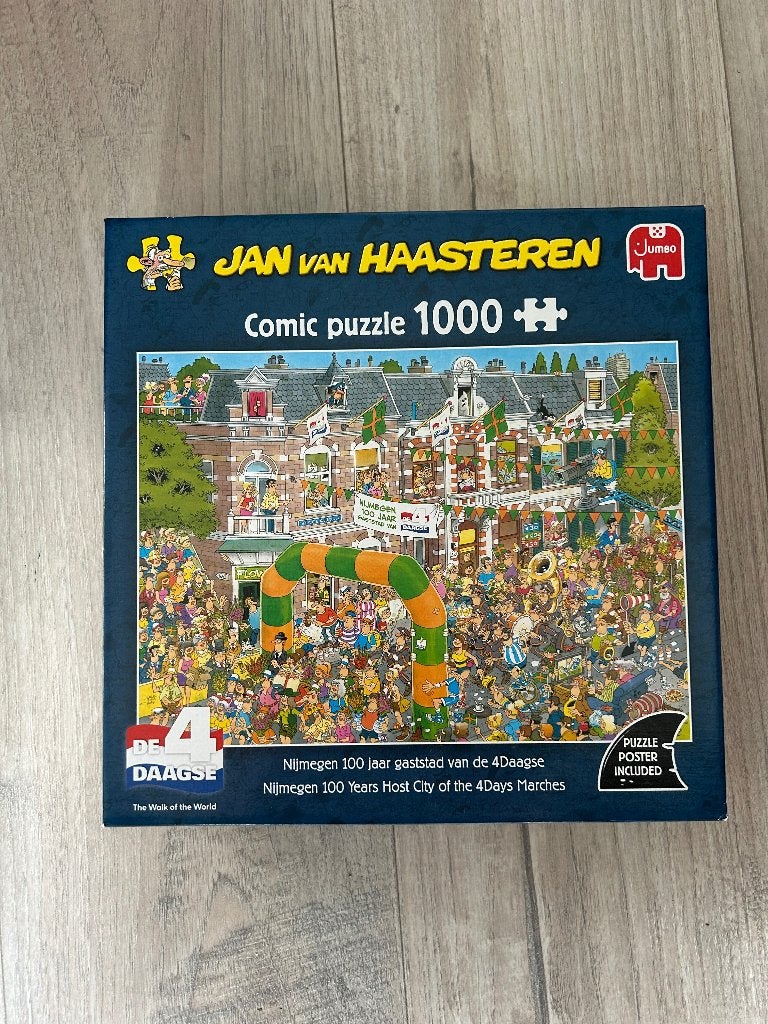 Jan van Haasteren, Hobby en Vrije tijd, Denksport en Puzzels, Ophalen, 500 t/m 1500 stukjes, Zo goed als nieuw, Legpuzzel