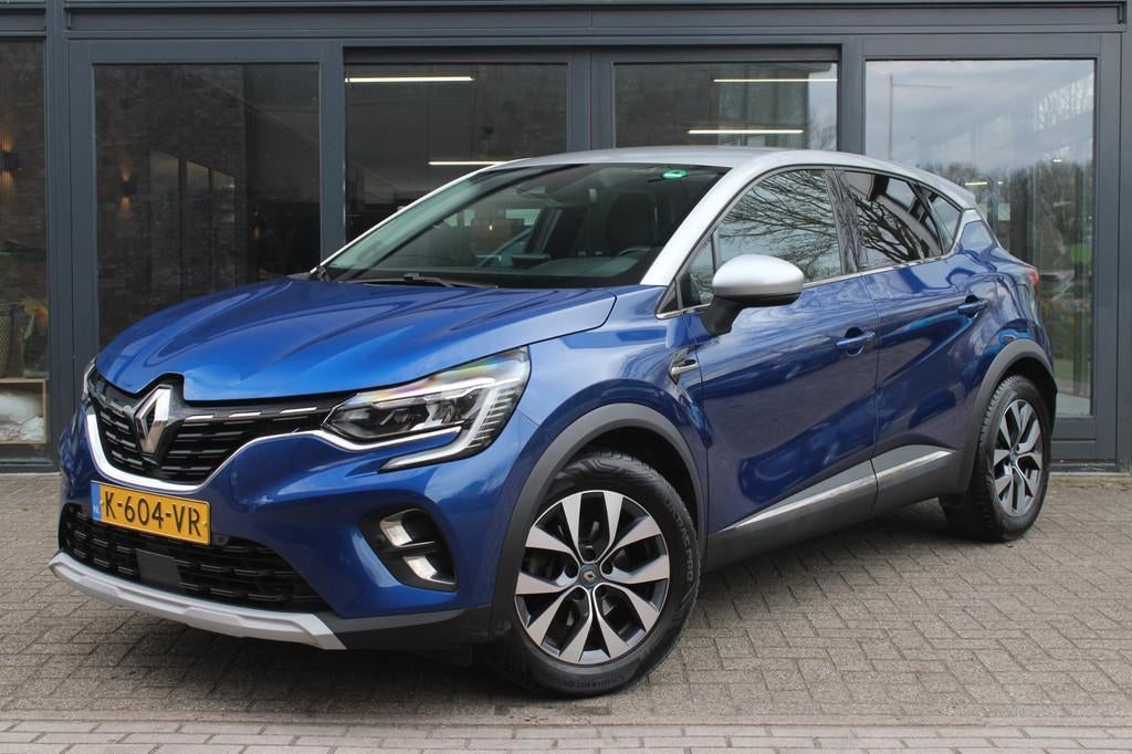 Renault Captur 1.6 E-Tech Plug-in Hybrid 160 Business | Trek, 77 km/l, Gebruikt, 4 cilinders, Blauw