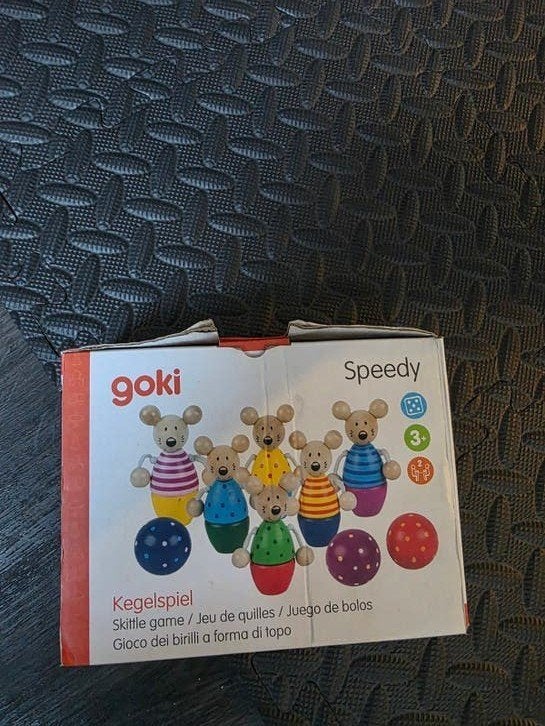 Goke houten speelgoed bowlen, Ophalen of Verzenden, Zo goed als nieuw