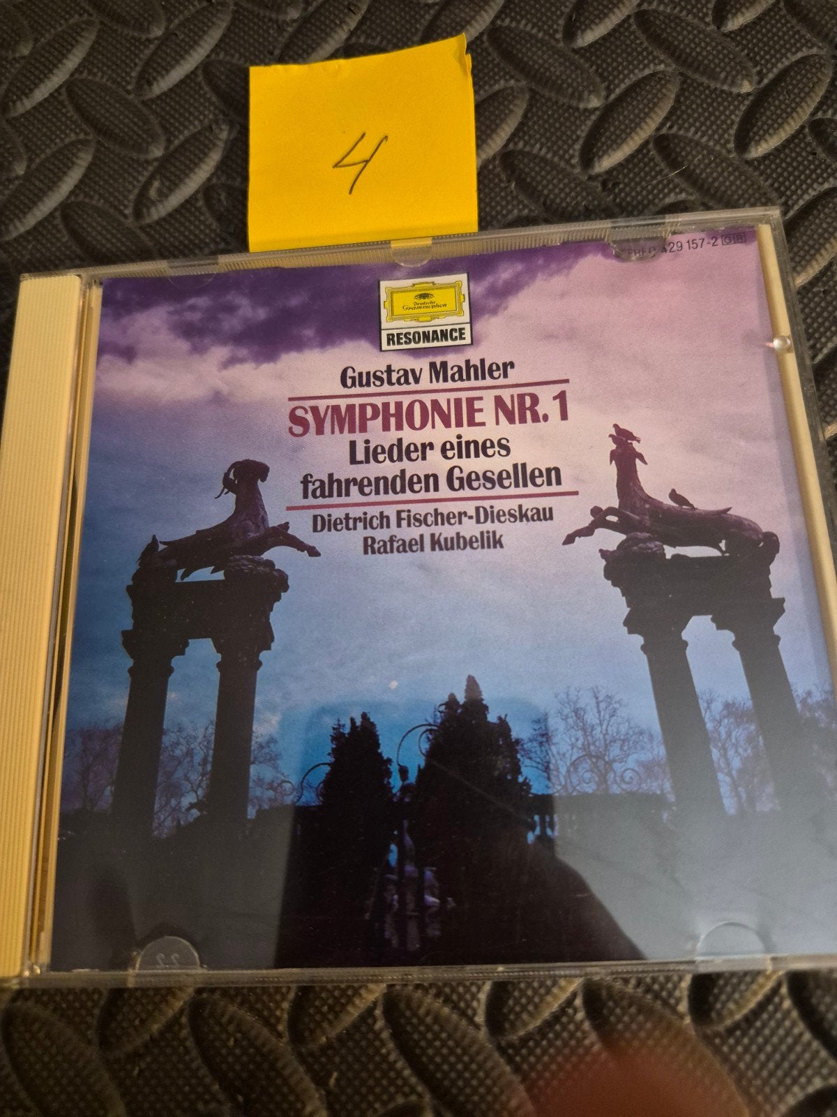 Gustav Mahler  Symfonie Nr. 1 & Lieder eines fahrenden Gesel, Gebruikt, Symfonie, Mahler, Ophalen of Verzenden