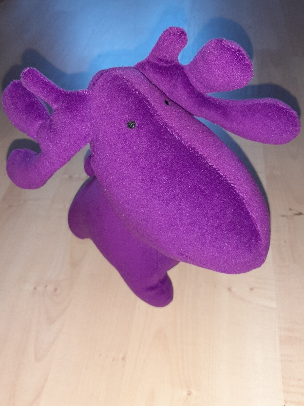 Paarse knuffel eland van Purple Moose Brewery, Paars, Overige merken, Overige karakters, Overige typen