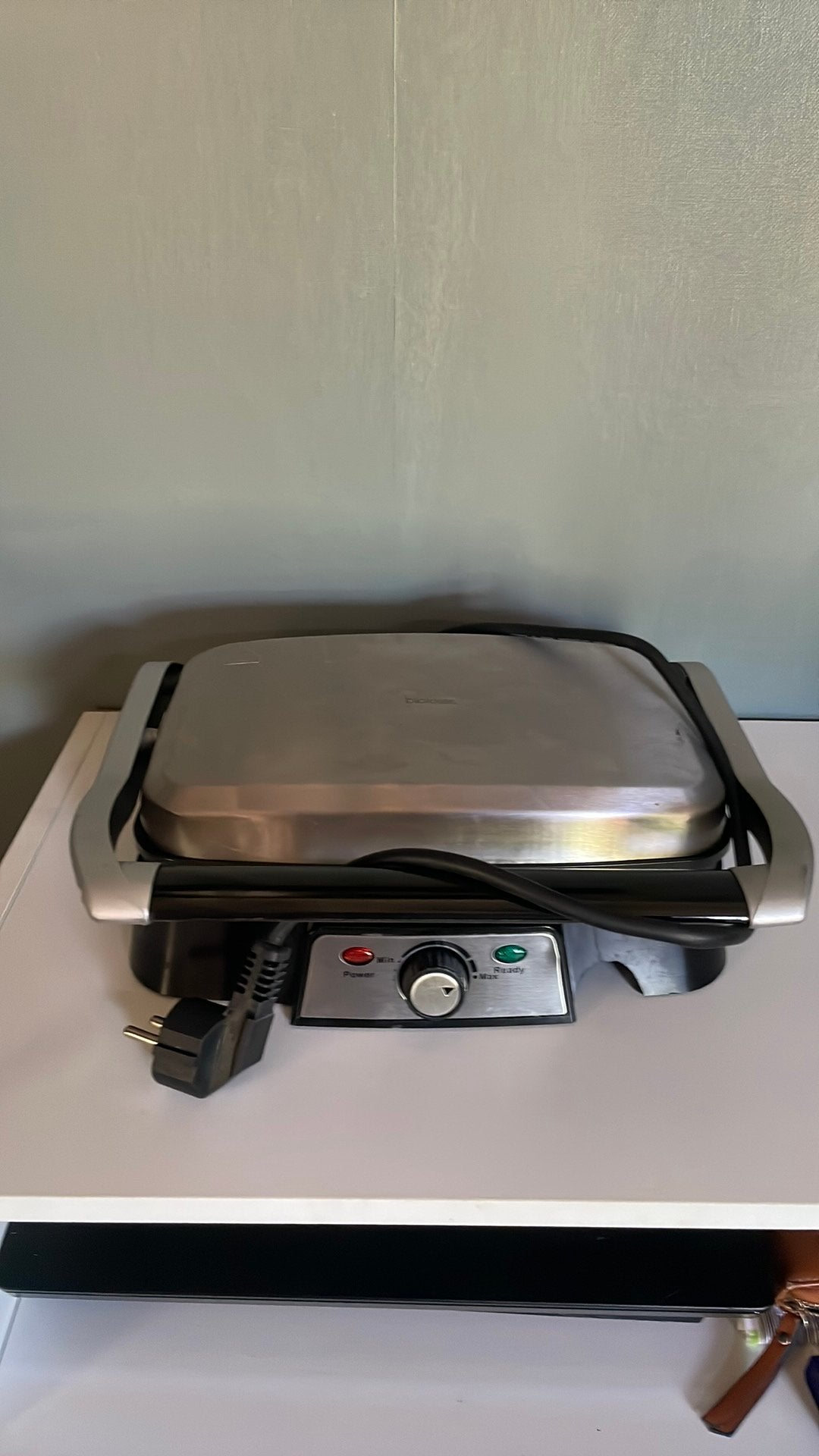 Tosti en grill apparaat, Witgoed en Apparatuur, Ophalen of Verzenden, Uitneembare platen, Gebruikt