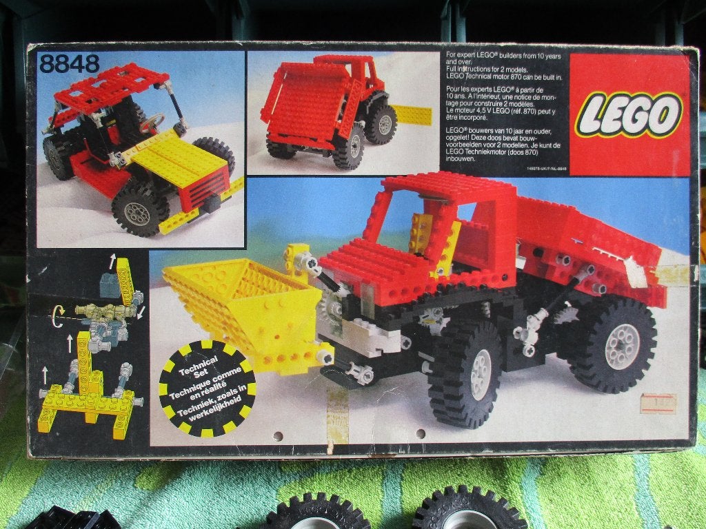 lego technic Set 8848 Krachtwagen, Ophalen of Verzenden, Gebruikt, Complete set, Lego