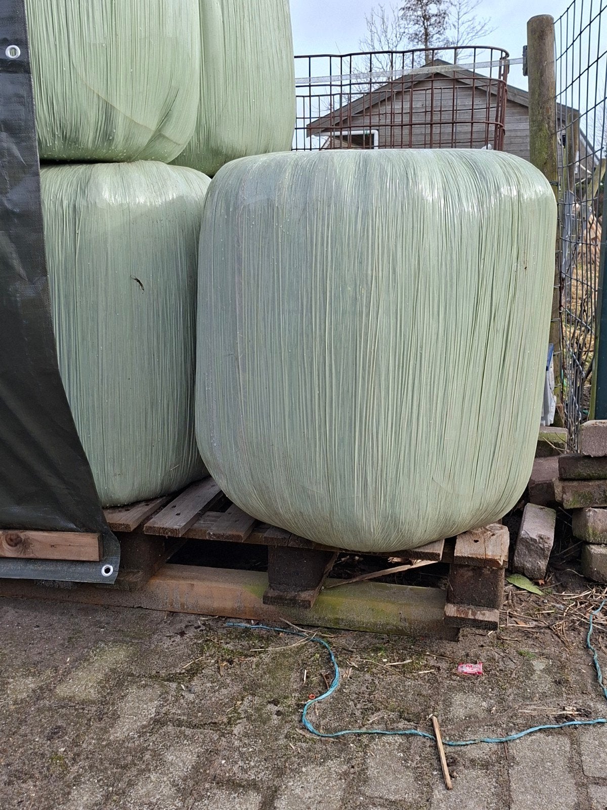 Mini hooi baaltjes paardenhooi (ca. 25 kg), Dieren en Toebehoren, Ophalen