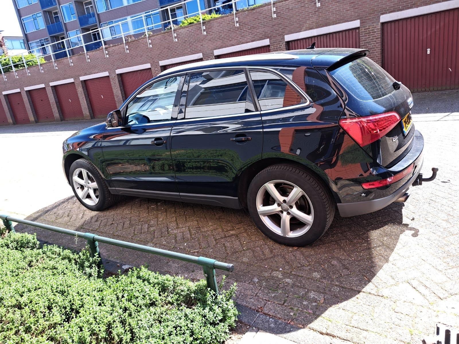 Audi Q5 2.0 Tfsi Quattro S-tronic 2010 Zwart, Auto's, Automaat, 1730 kg, 4 cilinders, Zwart