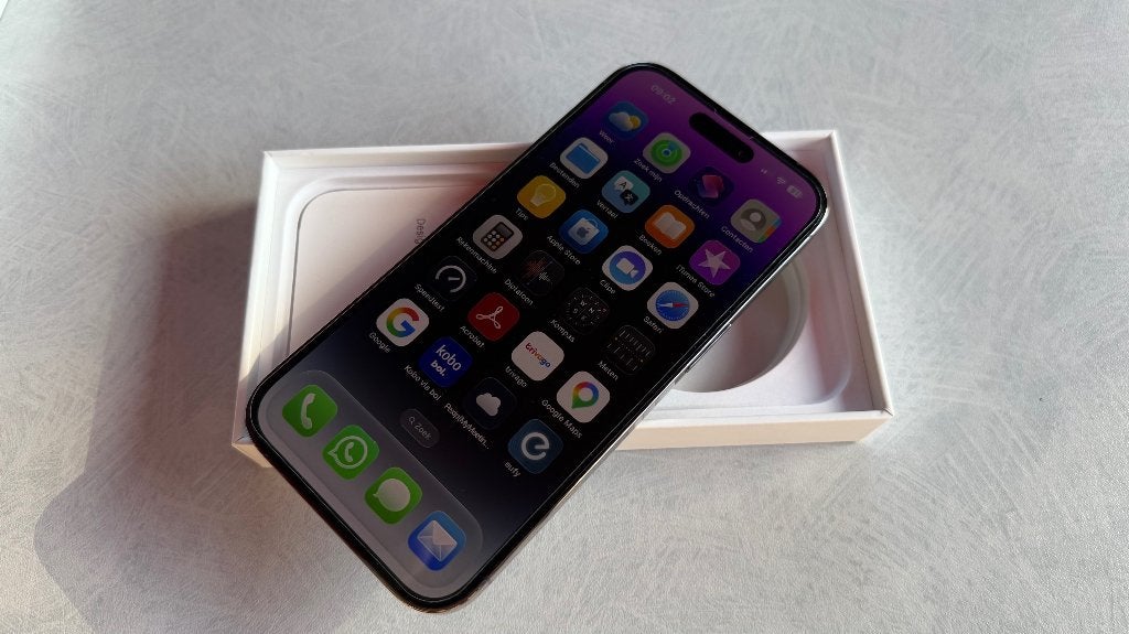 iPhone 14 Pro 128GB – Dieppaars - In uitstekende staat!, Blauw, Ophalen of Verzenden, Zo goed als nieuw, 87 %