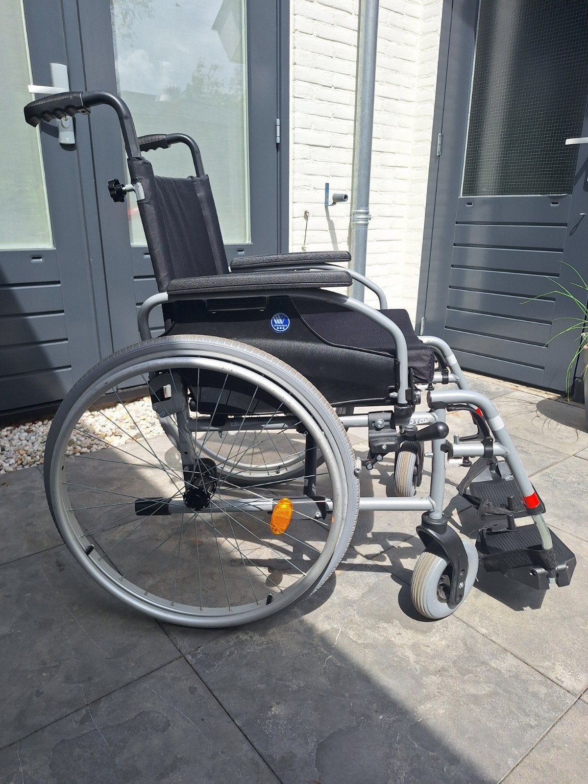 Transportrolstoel, Diversen, Rolstoelen, Ophalen, Inklapbaar, Gebruikt, Duwrolstoel