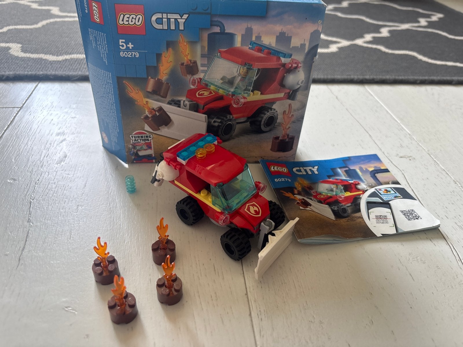 LEGO City Brandweer terreinwagen (60279), Ophalen of Verzenden, Zo goed als nieuw, Overige merken