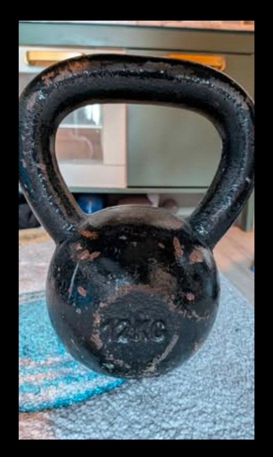 Kettlebell 12 kg - Ideaal voor krachttraining, Ophalen, Gebruikt, Benen, Kettlebell