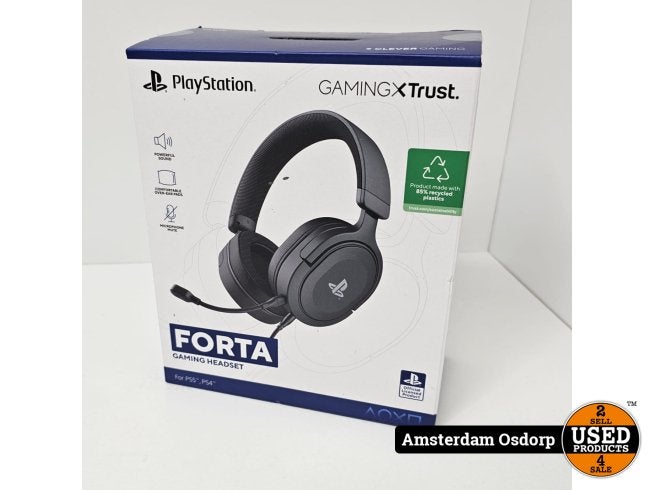 Trust forta Gaming Headset | Nette staat, Trust, Zo goed als nieuw, Support@trust.com, Laan van Barcelona 600
3317 DD Dordrecht
Netherlands
