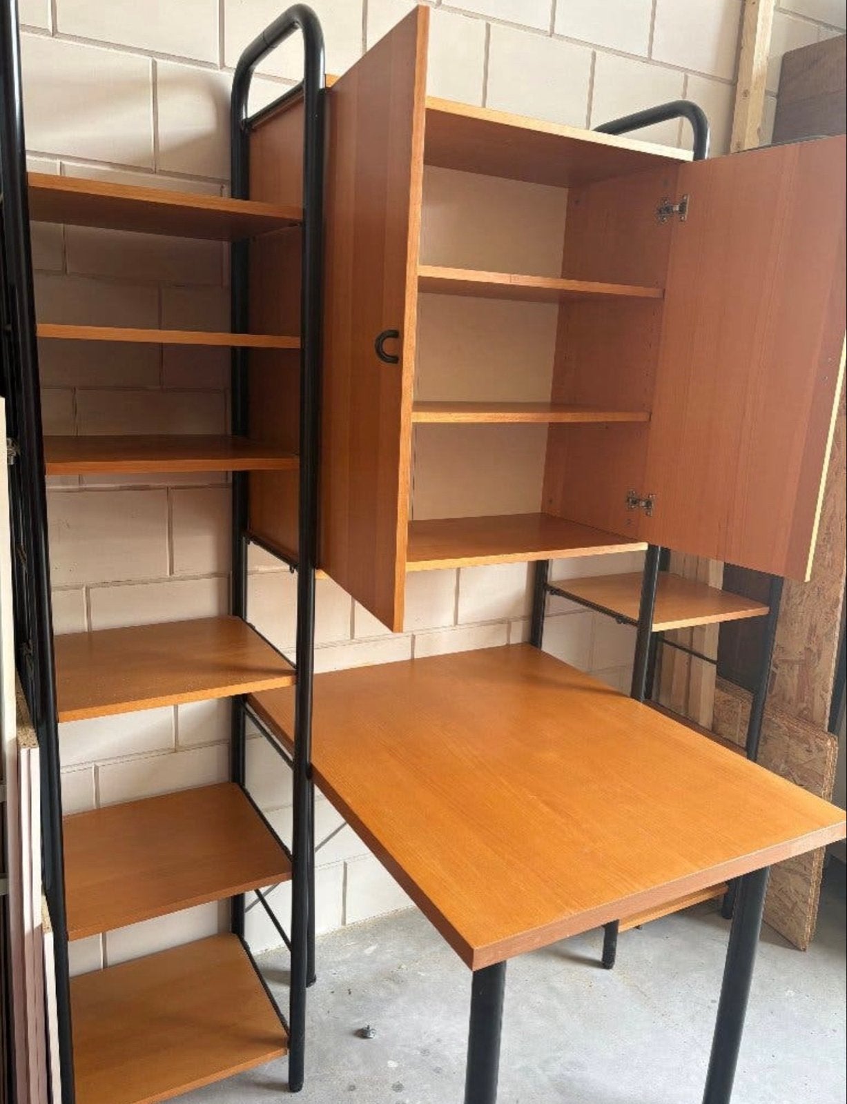 IKEA Niklas kast/bureau combinatie jaren '80, Huis en Inrichting, Ophalen of Verzenden, Gebruikt