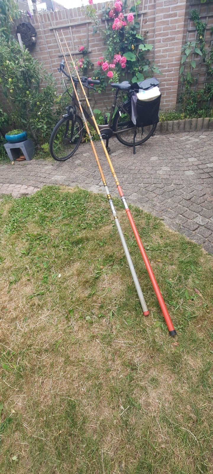 strandhengels .4.5 m, Ophalen, Gebruikt, Werphengel