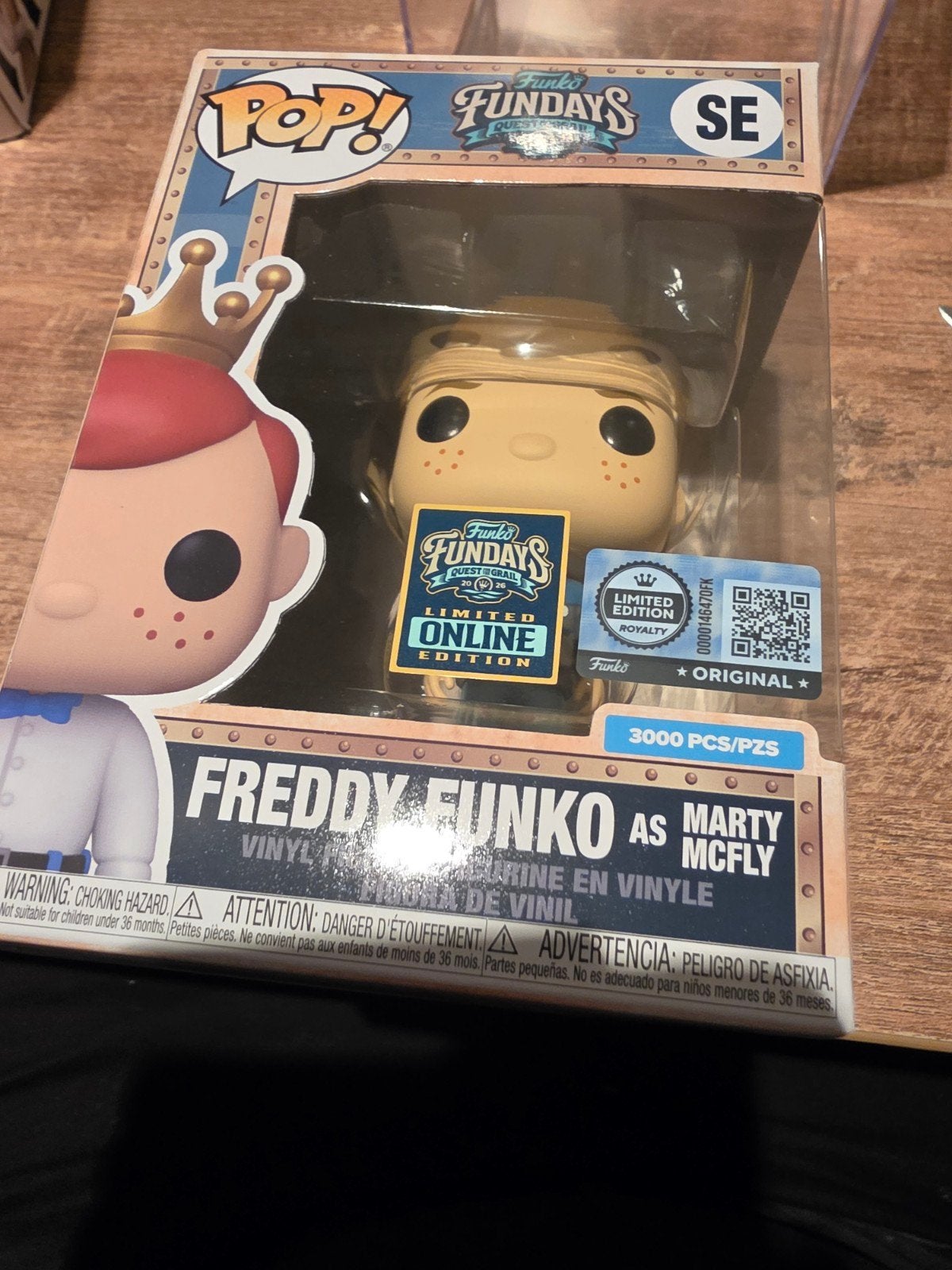 Funko Pop! Freddy Funko as Marty McFly Limited Edition, Ophalen of Verzenden, Nieuw