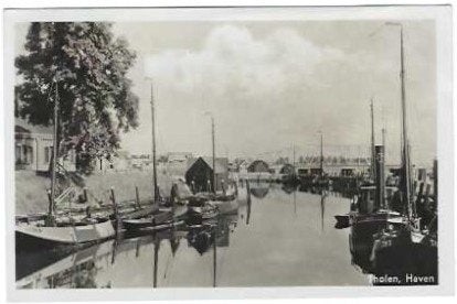 Binnenvaart-haven, Ophalen of Verzenden, Zo goed als nieuw, Kaart, Foto of Prent