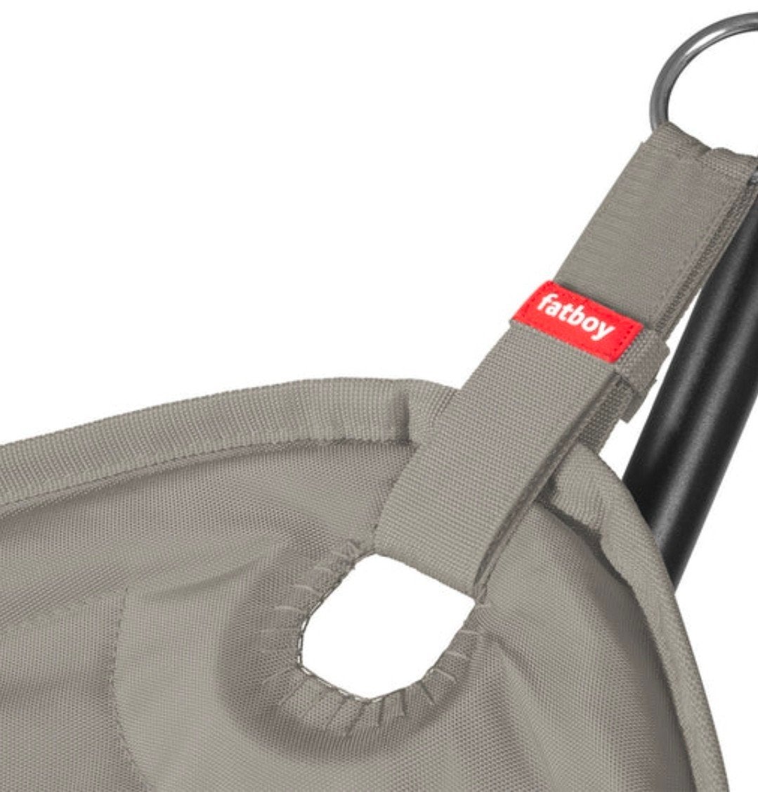 fatboy hangmat+frame een luxe uitvoering in taupe grey!! !!!, Ophalen, Zo goed als nieuw