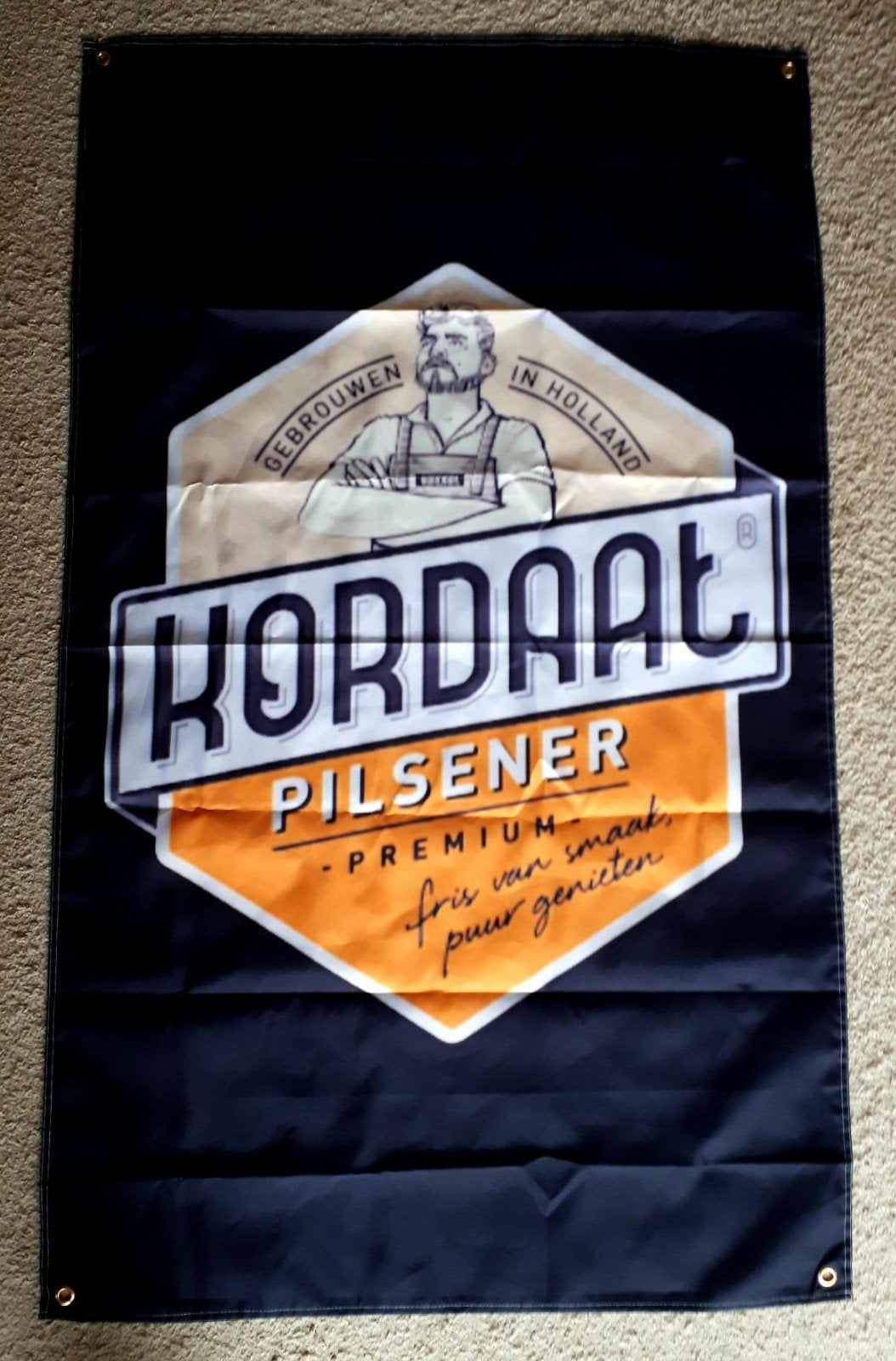 Kordaat 90x150 cm Reclame Vlag, Verzenden, Nieuw, Reclamebord, Plaat of Schild, Overige merken