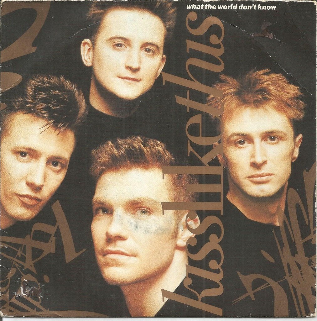 Kiss Like This – What The World Don't Know (1991), Cd's en Dvd's, 7 inch, Single, Ophalen of Verzenden, Zo goed als nieuw