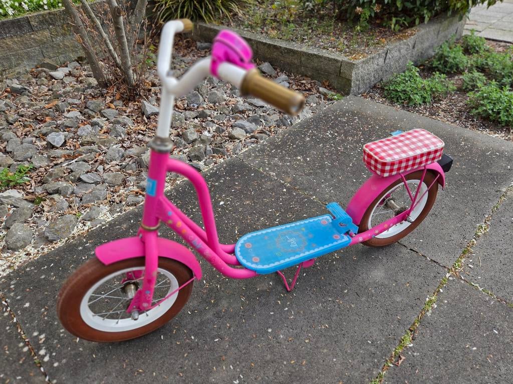Roze kinderstep -autoped - Lief!, Fietsen en Brommers, Ophalen, Gebruikt, Gewone step, Lief!
