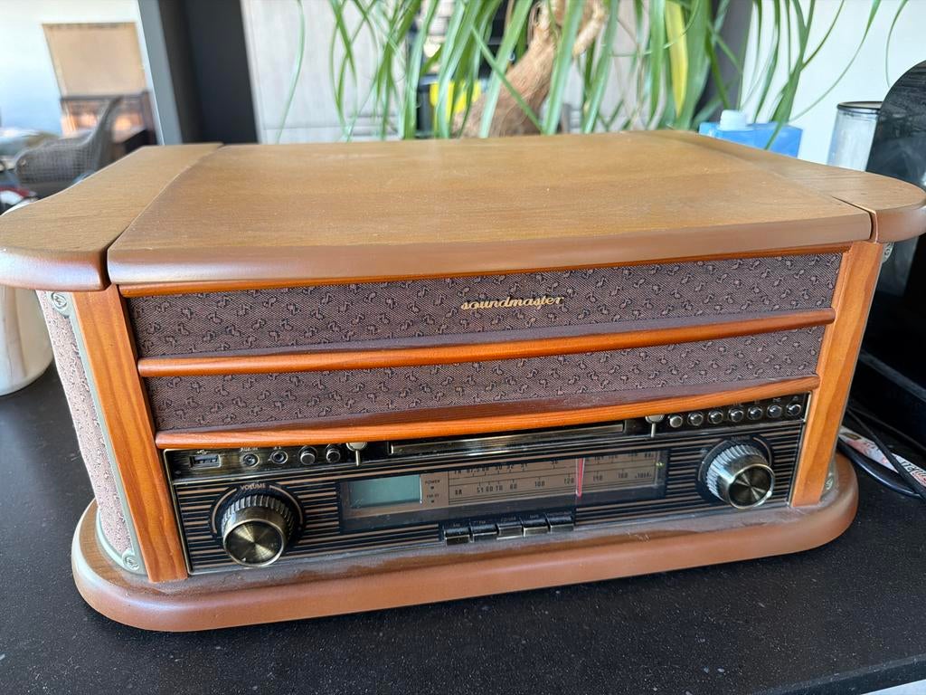 Soundmaster replica cd speler, platen speler, Ophalen, Gebruikt, Platenspeler, Overige merken