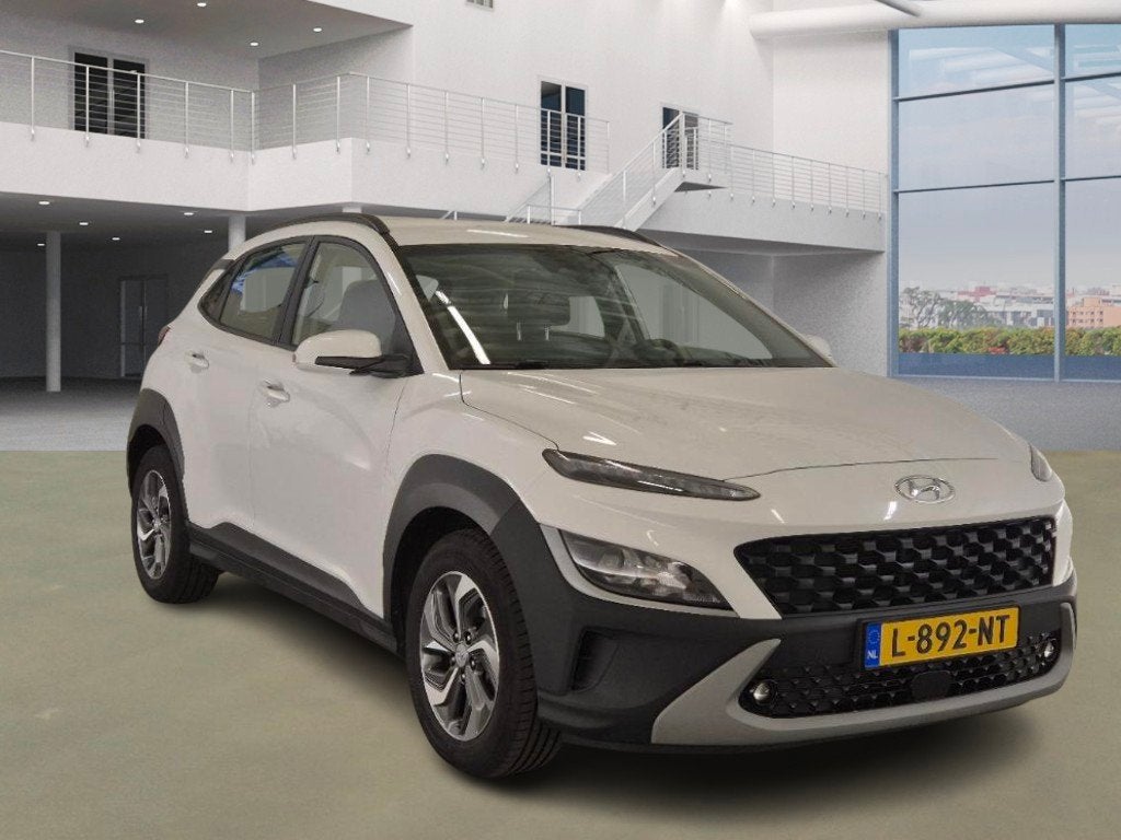 Hyundai Kona 1.6 GDI HEV Comfort, Auto's, Hyundai, Gebruikt, Euro 6, Wit, Origineel Nederlands