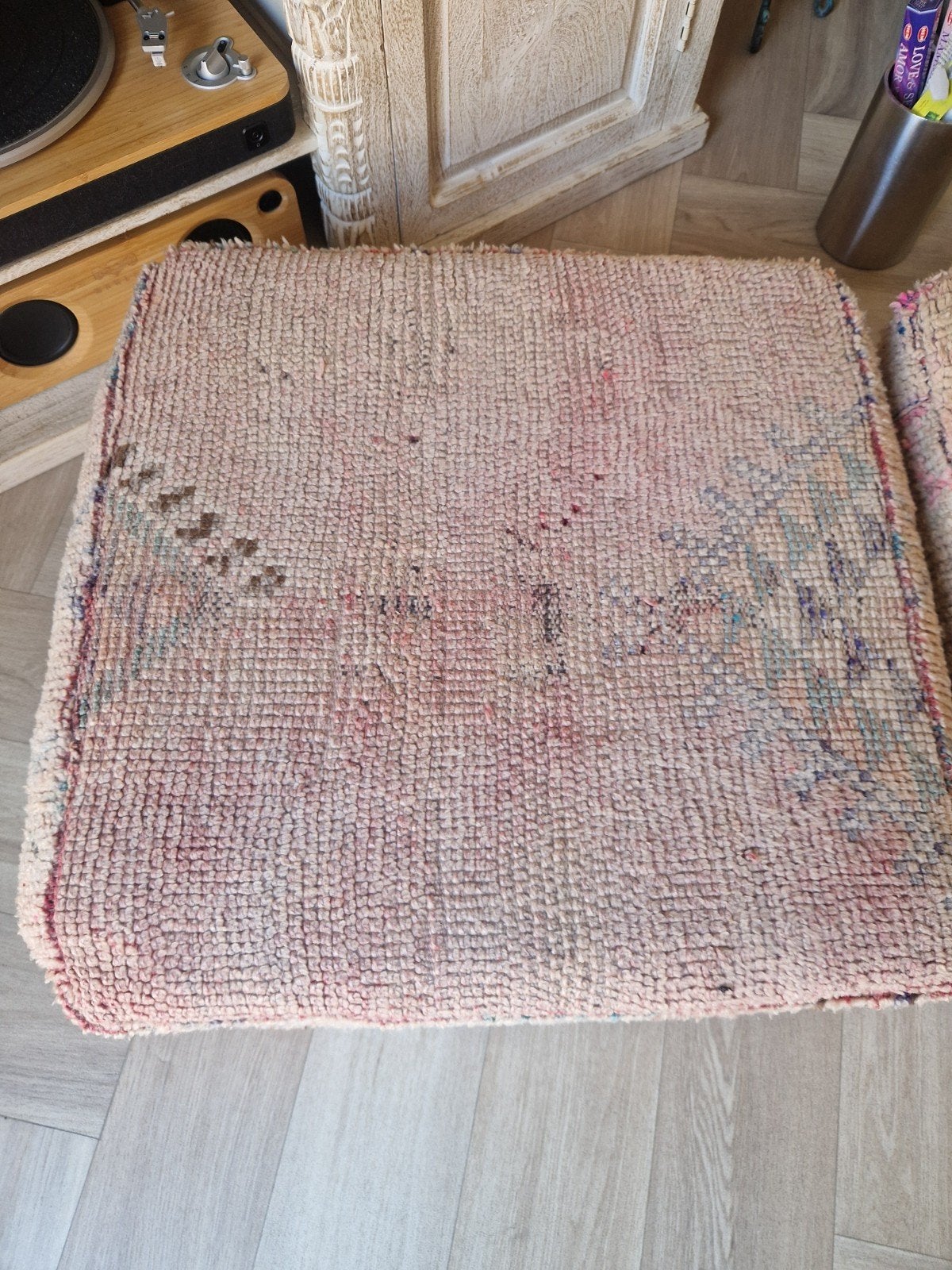 marokaanse poef, Ophalen, Nieuw, 50 tot 75 cm, Vierkant