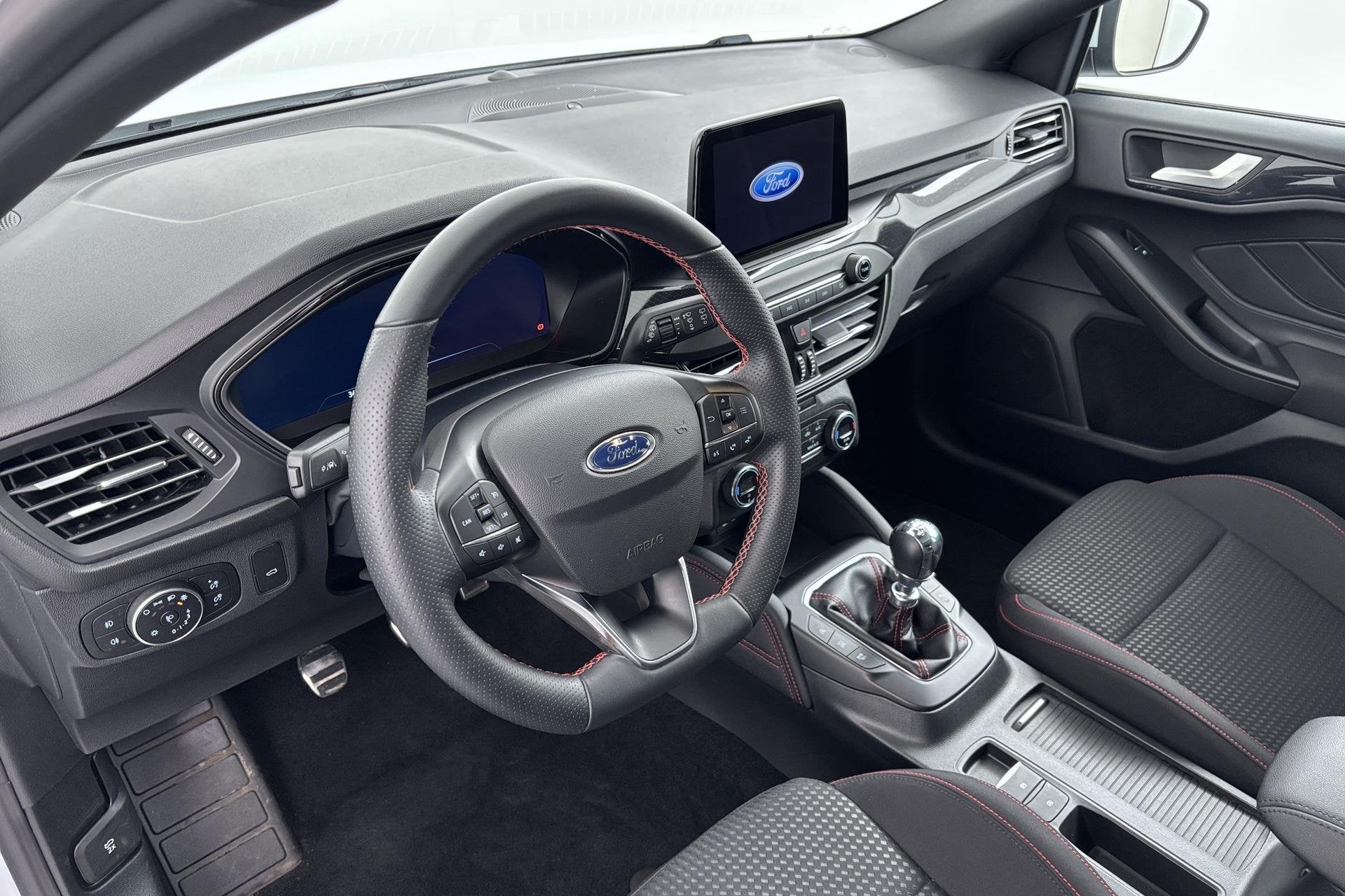 Ford Focus Wagon 1.0 EcoBoost ST Line X Business Praktisch e, Auto's, Gebruikt, Euro 6, Wit, Origineel Nederlands