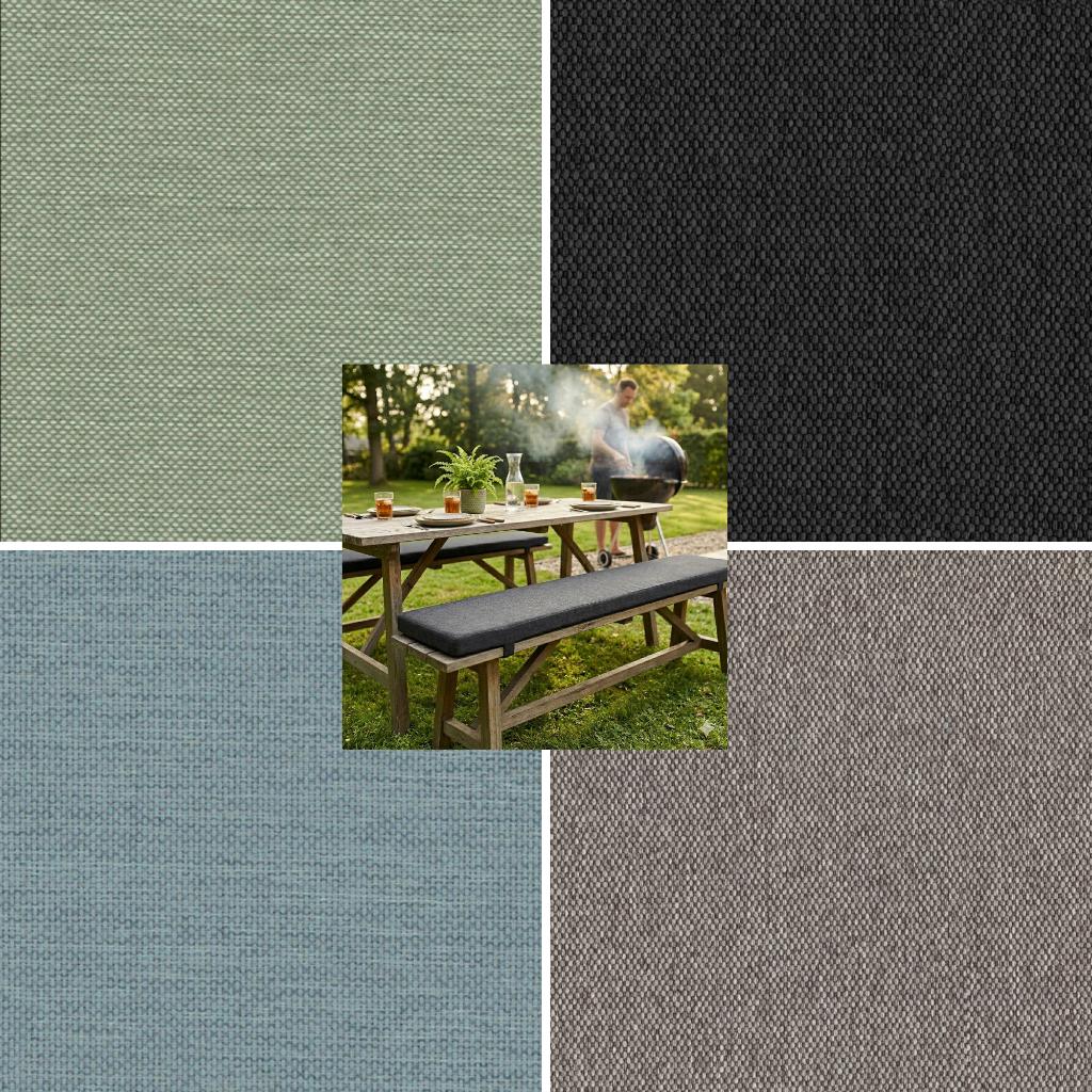 Picknickbank /Picknicktafel kussen 180x24 cm Diverse Kleuren, Ophalen of Verzenden, Nieuw
