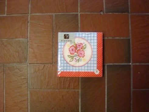 Servetten C'est la Vie servies, Huis en Inrichting, Keuken | Servies, Overige materialen, Overige typen, Nieuw, Ophalen of Verzenden