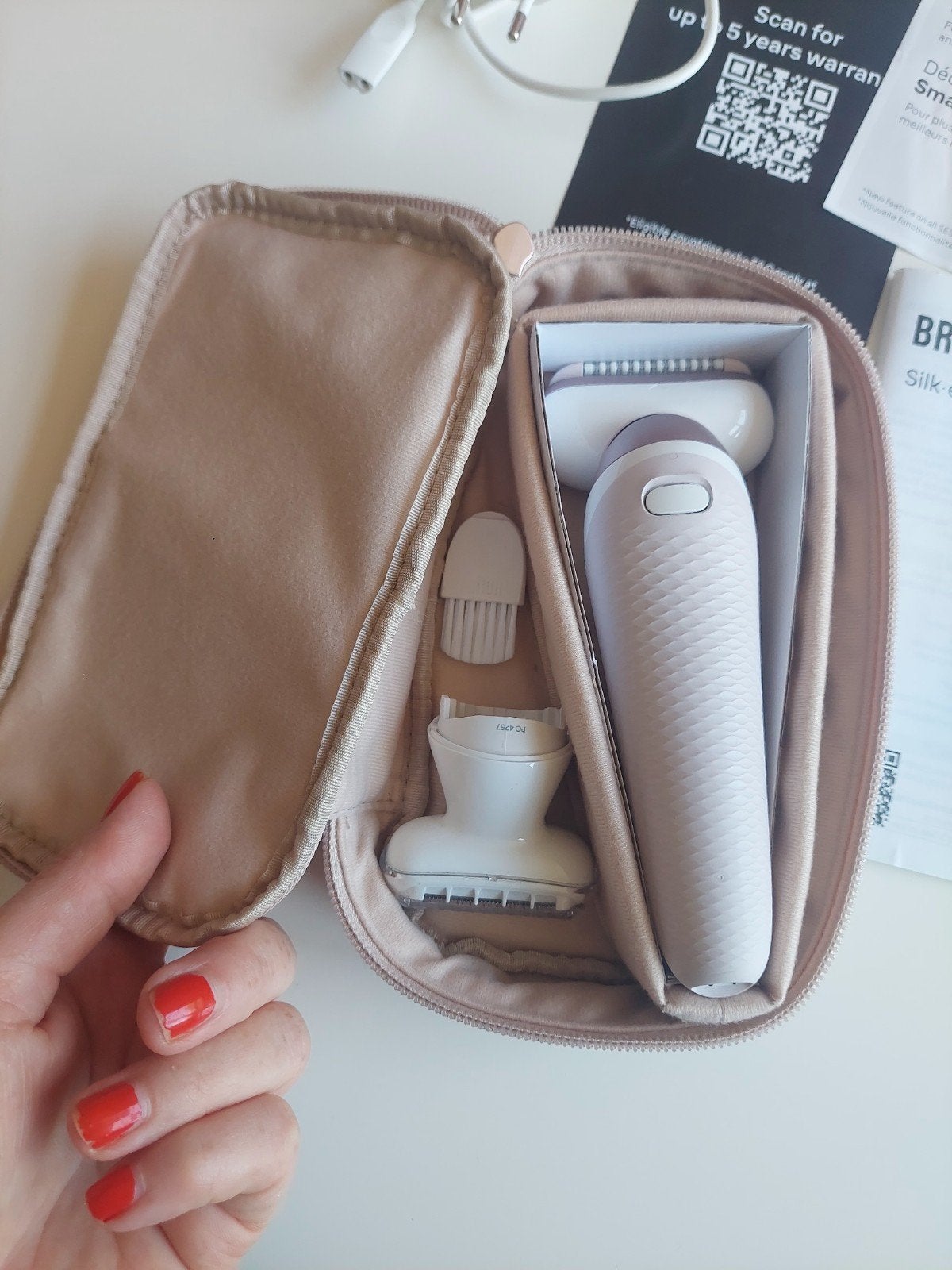Braun Silk-épil 9 Flex epilator - type 5380, Ophalen of Verzenden, Zo goed als nieuw
