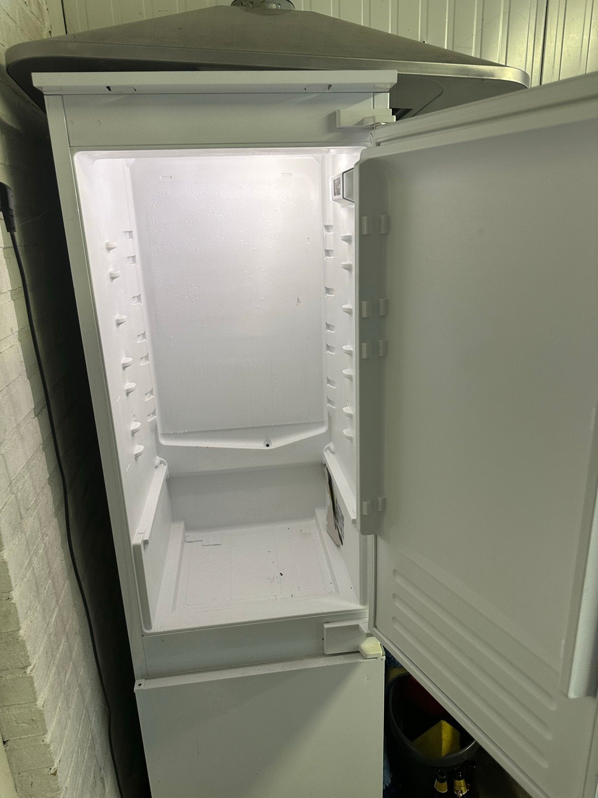 Witte koelkast met vriesvak inbouw, Gebruikt, 75 tot 100 liter, 45 tot 60 cm, Met vriesvak