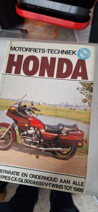 Honda Motorfiets-Techniek Reparatieboek CX/GL500&650, Ophalen of Verzenden