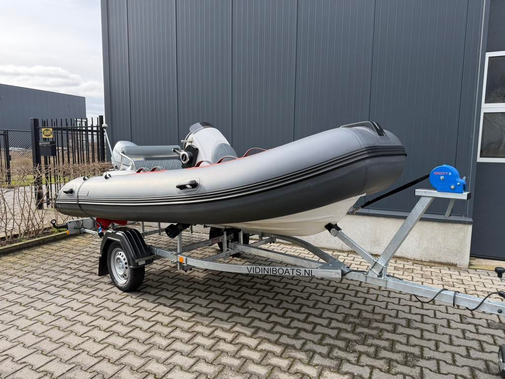 Xc Pro 390 Deluxe Rib, Watersport en Boten, Gebruikt, Benzine, Minder dan 70 pk, Overige materialen