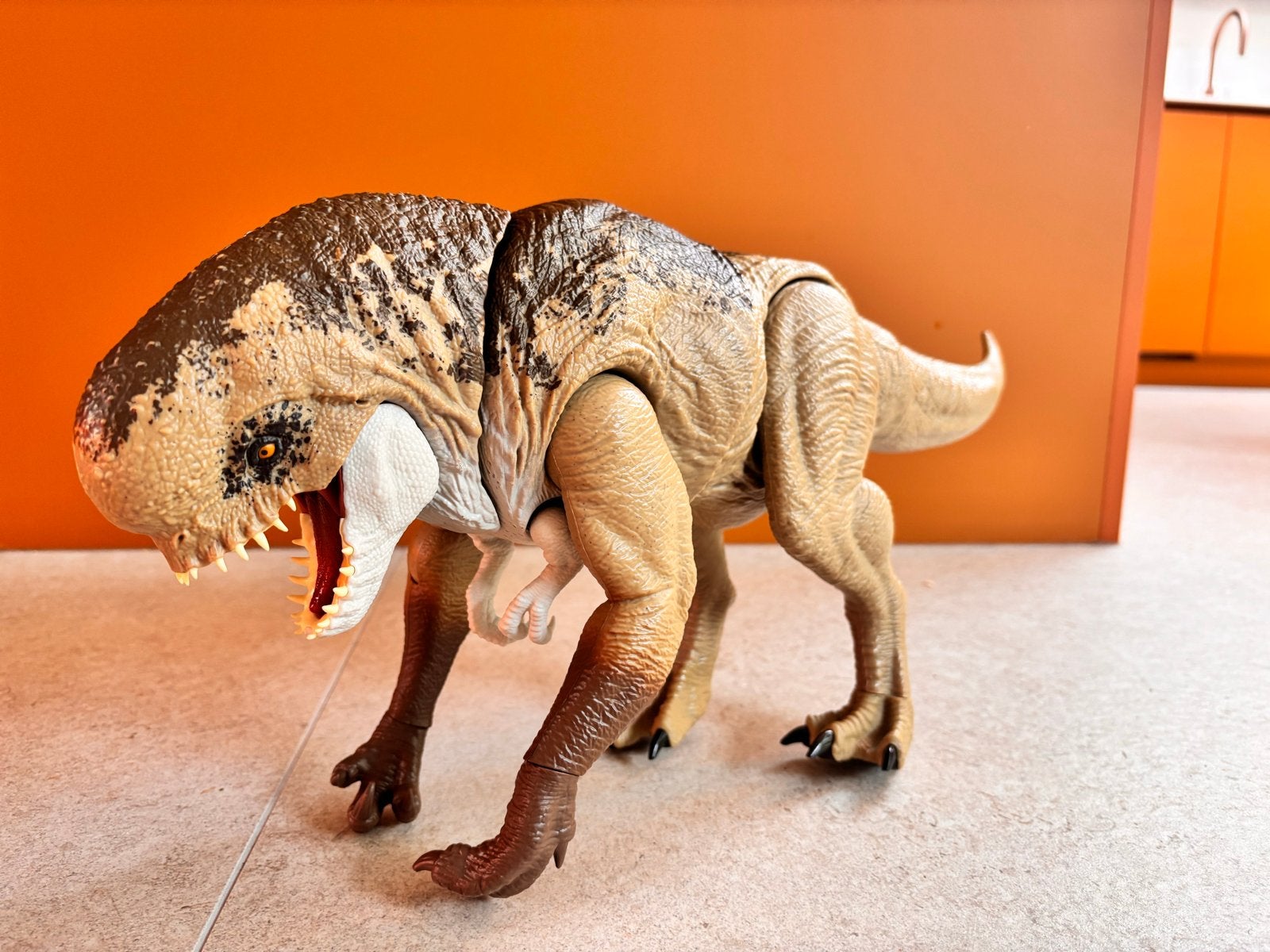 Jurassic World Distortus Rex Dinosaurus Actiefiguur, Ophalen of Verzenden, Zo goed als nieuw
