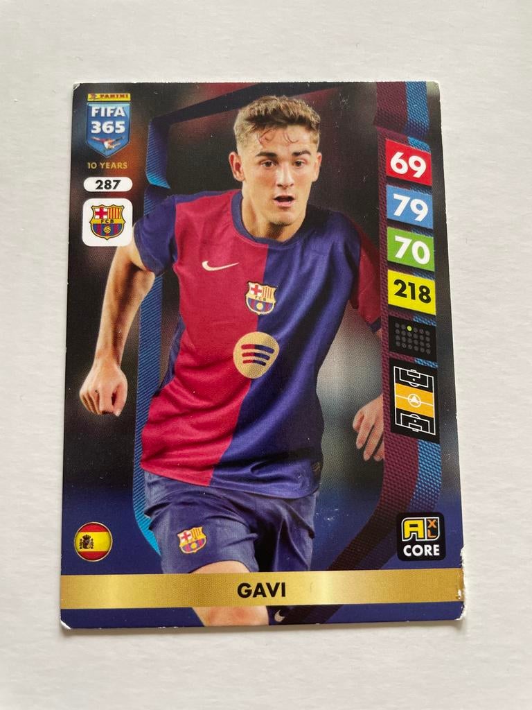 Kaarten Panini FIFA 365 Adrenalyn XL 2024 Voetbalkaarten, Ophalen of Verzenden, Gebruikt, Buitenlandse clubs, Spelerskaart