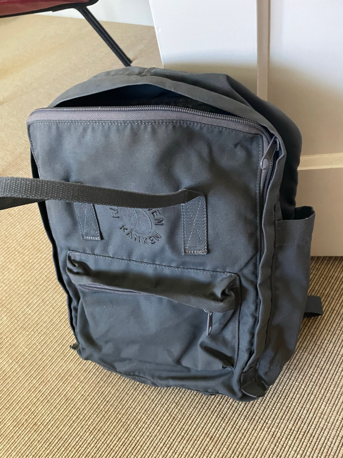 Fjällräven Kånken rugzak - Grijs, Gebruikt, 25 tot 40 cm, 30 tot 45 cm, Ophalen