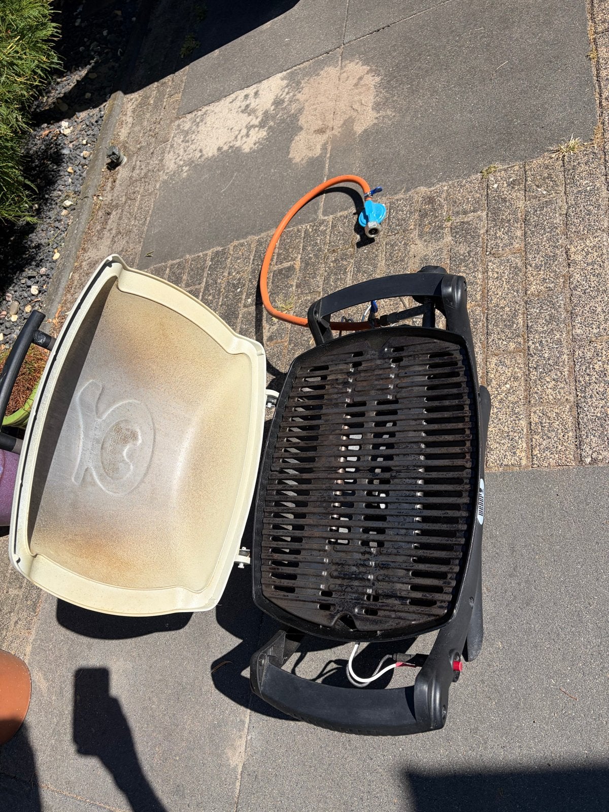 Weber Q 1000 gasbarbecue - Compact en draagbaar, Ophalen, Gebruikt