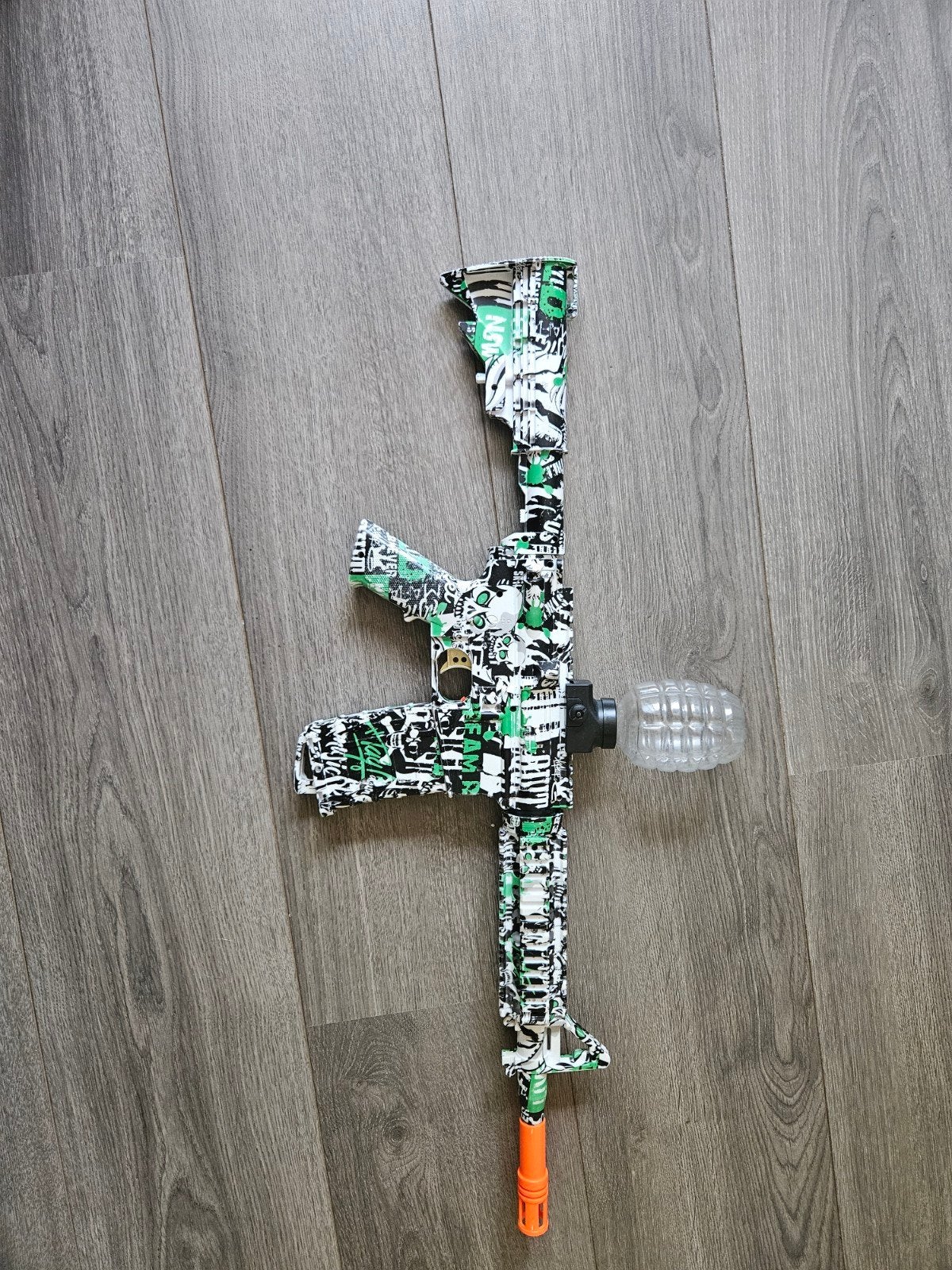 Orbeez Gel Blaster Geweer - Groen/Zwart Design, Ophalen of Verzenden, Gebruikt