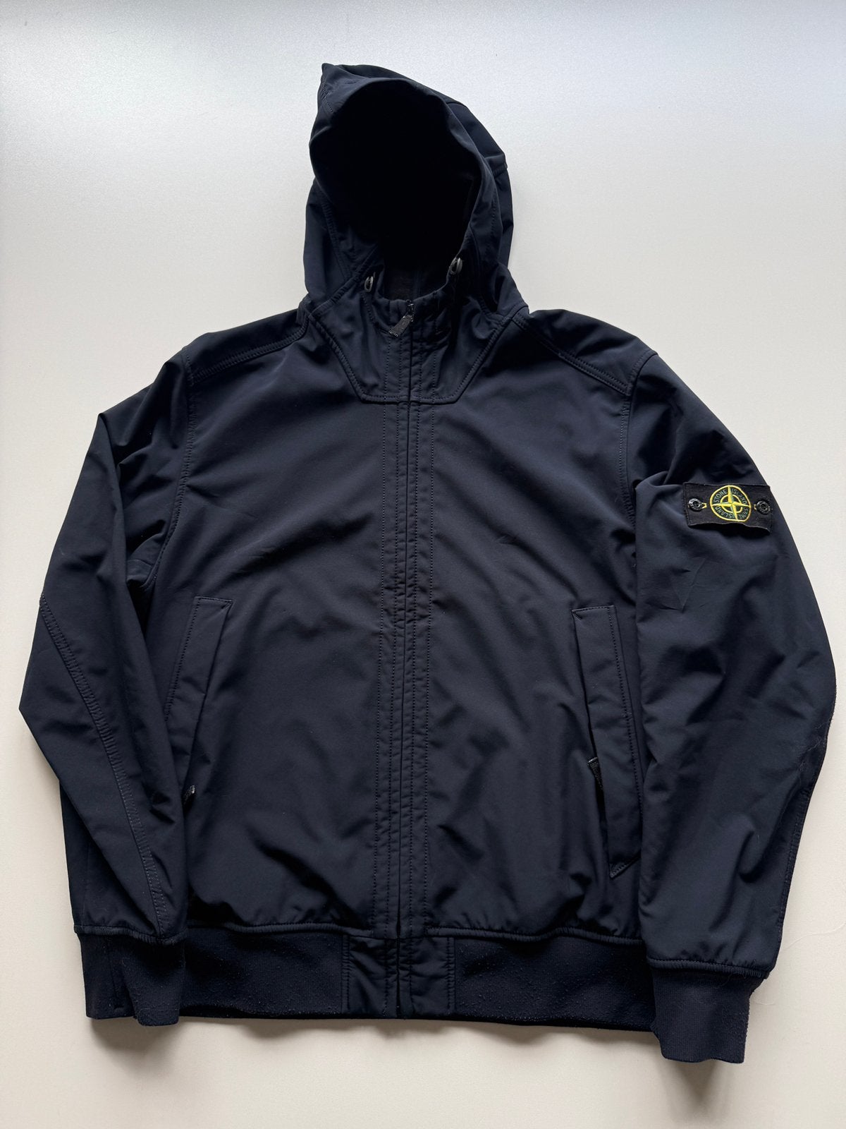 Stone Island Soft Shell Jacket  XXL, Ophalen of Verzenden, Zo goed als nieuw, Overige maten, Blauw