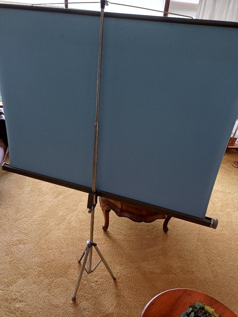 dia scherm, Ophalen, Gebruikt, Met scherm