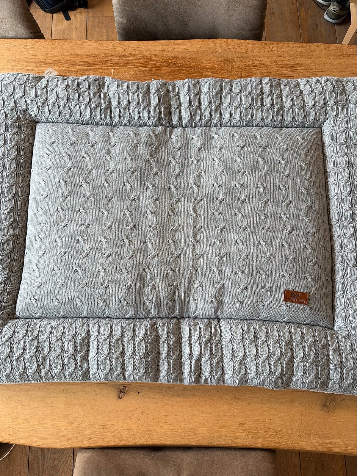 Baby's Only Boxkleed 95x75 cm - Grijs Gebreid, Ophalen, Gebruikt