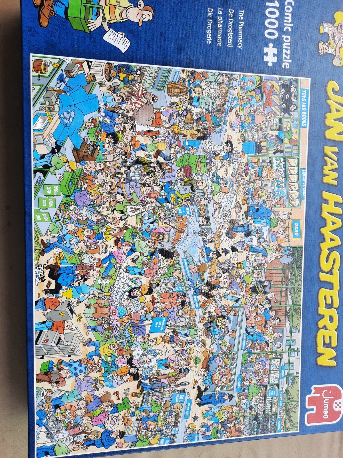 Jan van Haasteren De Drogisterij 1000+ stukjes puzzel, Ophalen of Verzenden