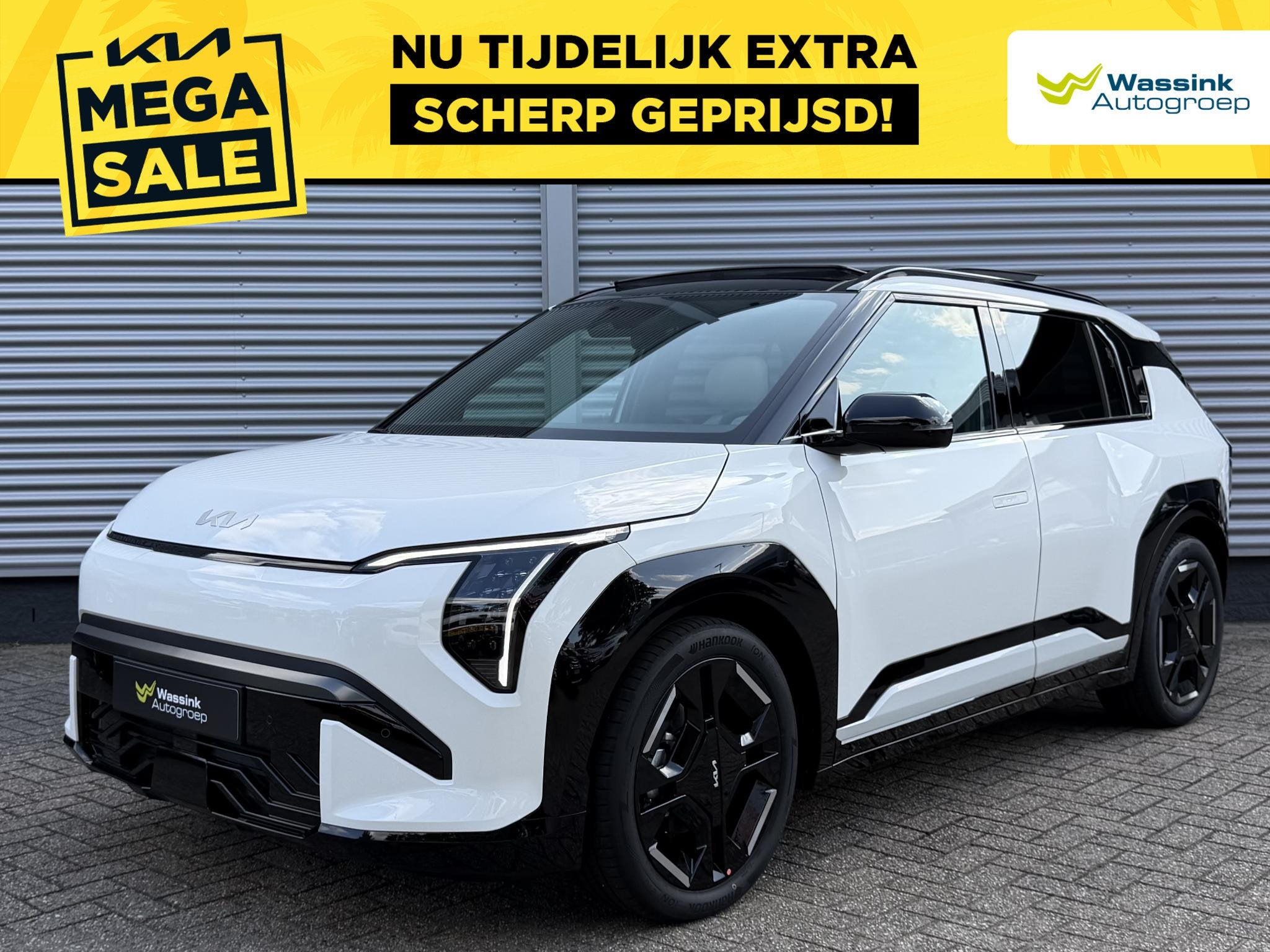 Kia EV3 GT-Line 81.4 kWh | Schuif/Kanteldak | Harman/Kardon, 510 min, Lichtsensor, Wit, Nieuw