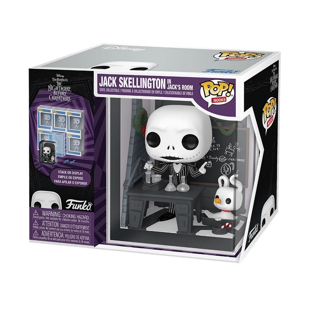 Funko POP! Nooks Nightmare before Christmas - Jack's Room, Beeldje of Figuurtje, SupportEMEA@funko.com, Funko, Overige figuren