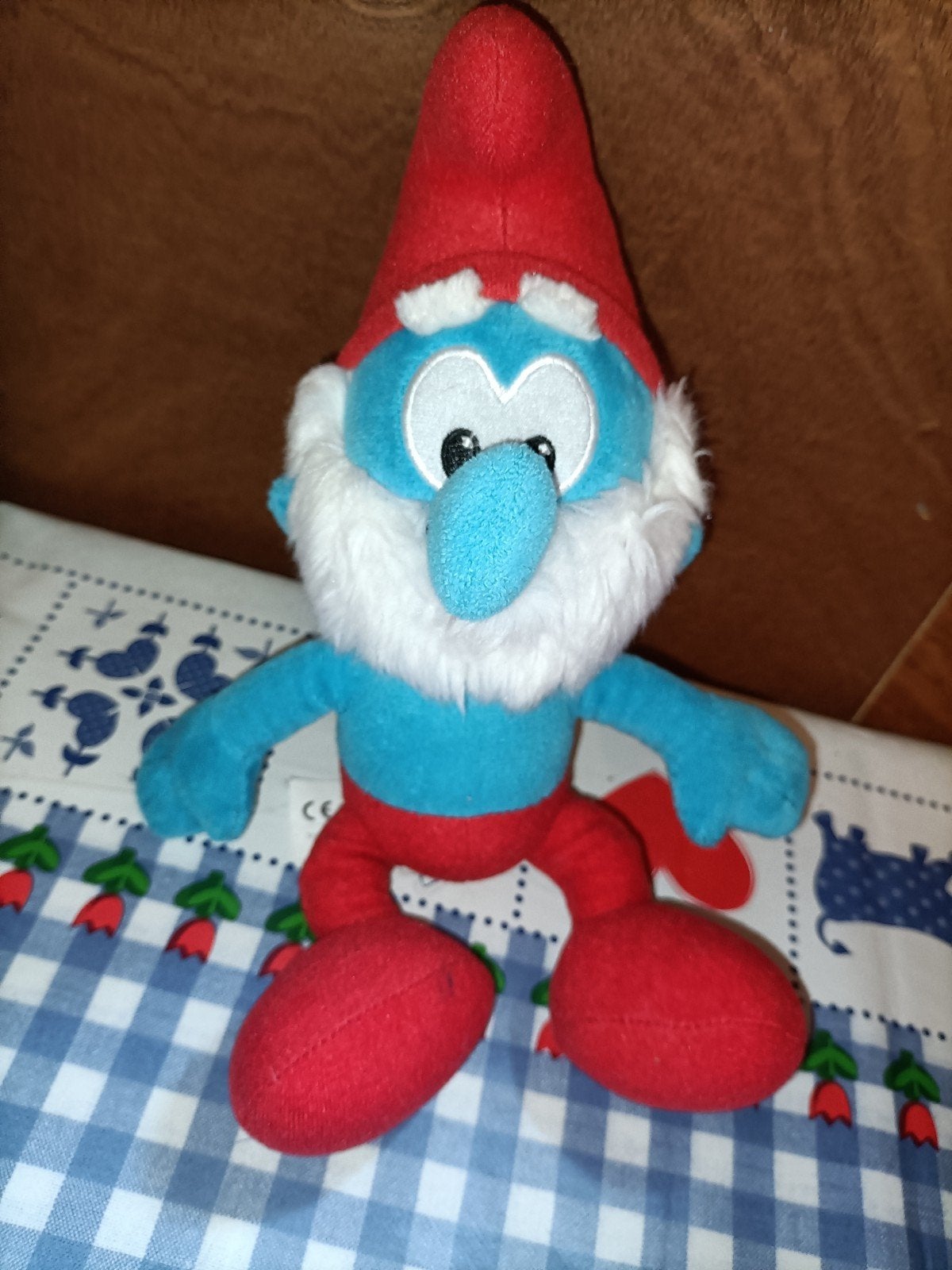 Grote smurf knuffel Smurfen Smurfs 29 cm groot, Verzamelen, Ophalen of Verzenden, Zo goed als nieuw