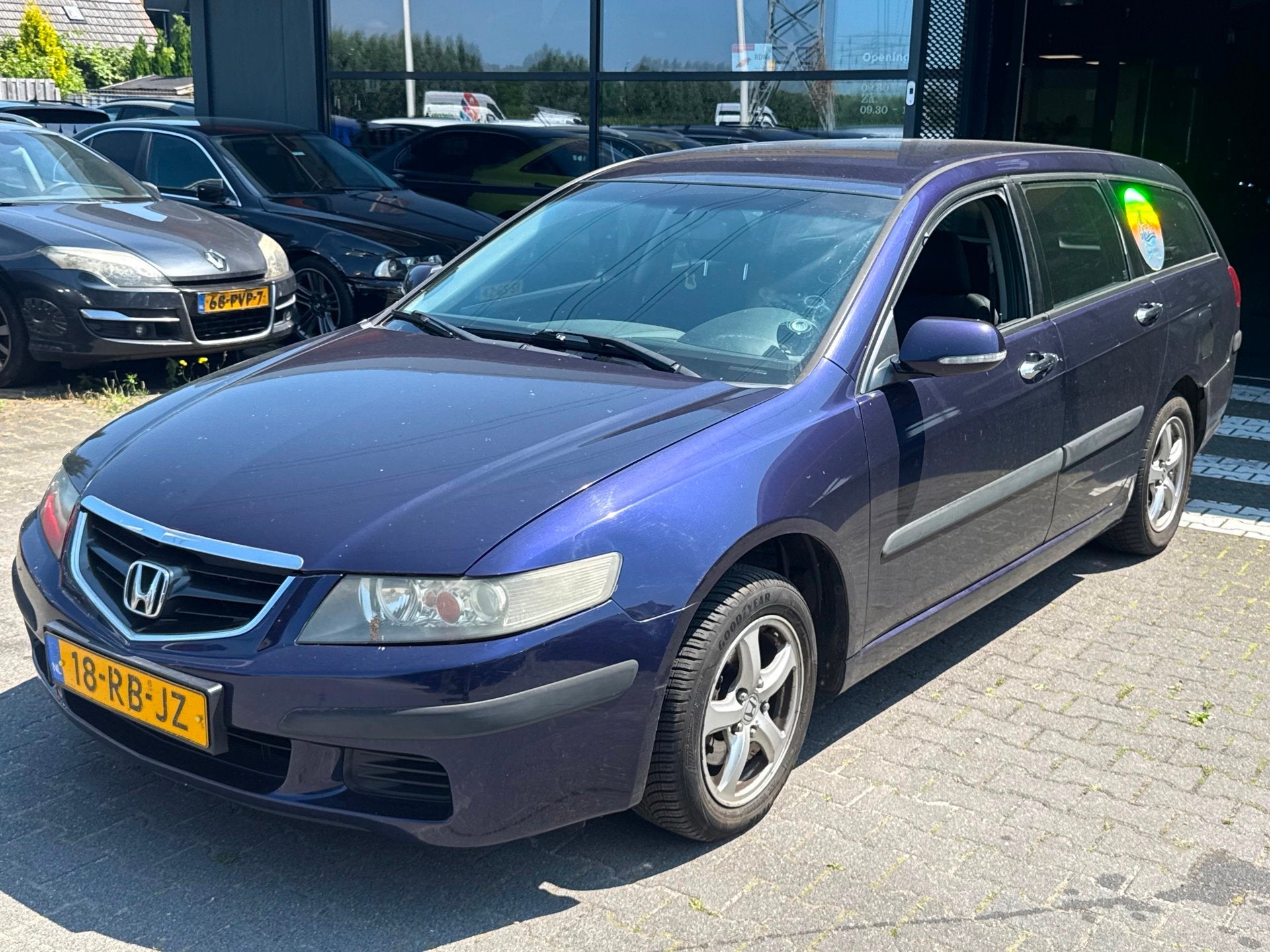 Honda Accord Tourer 2.0i Comfort APK 30-10-2026/AIRCO/RIJDT, Auto's, Honda, Voorwielaandrijving, 1998 cc, Stof, Gebruikt