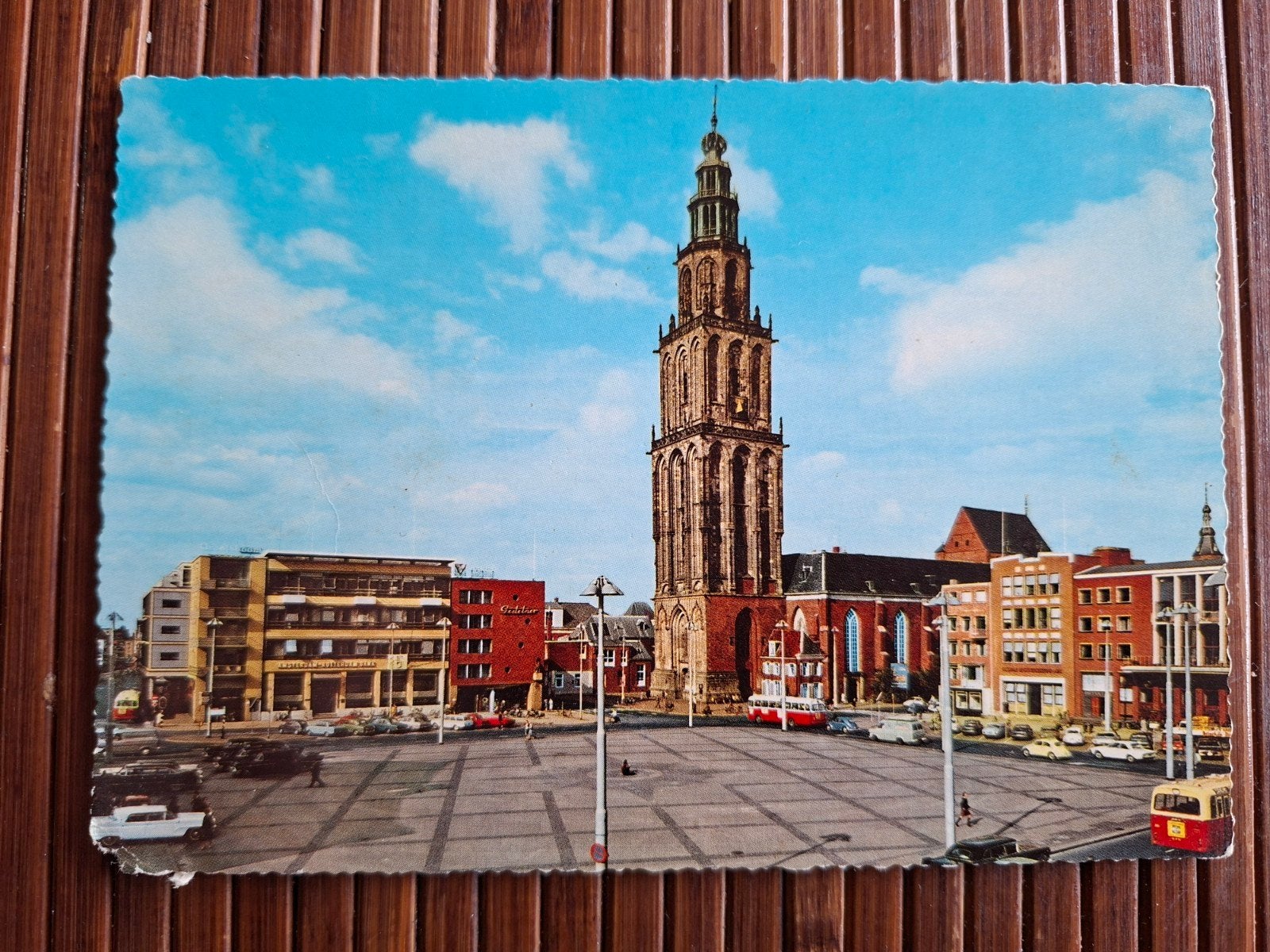 Oude Ansichtkaart Groningen Martinitoren, Ophalen of Verzenden